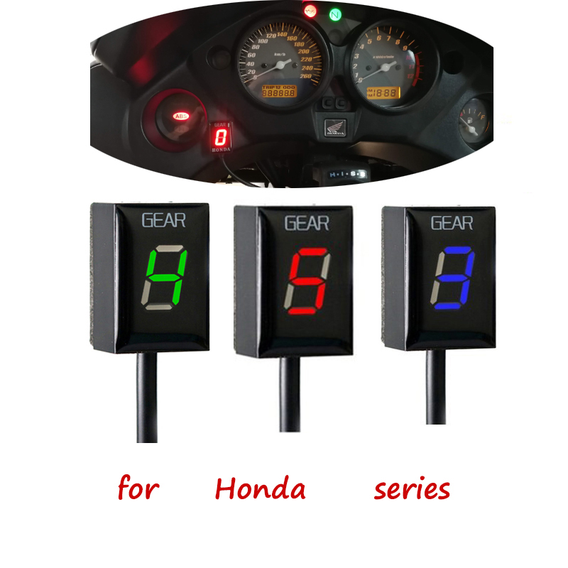 Gear Indicator Display - Su geçirmez Motosiklet Vites Göstergesi Honda