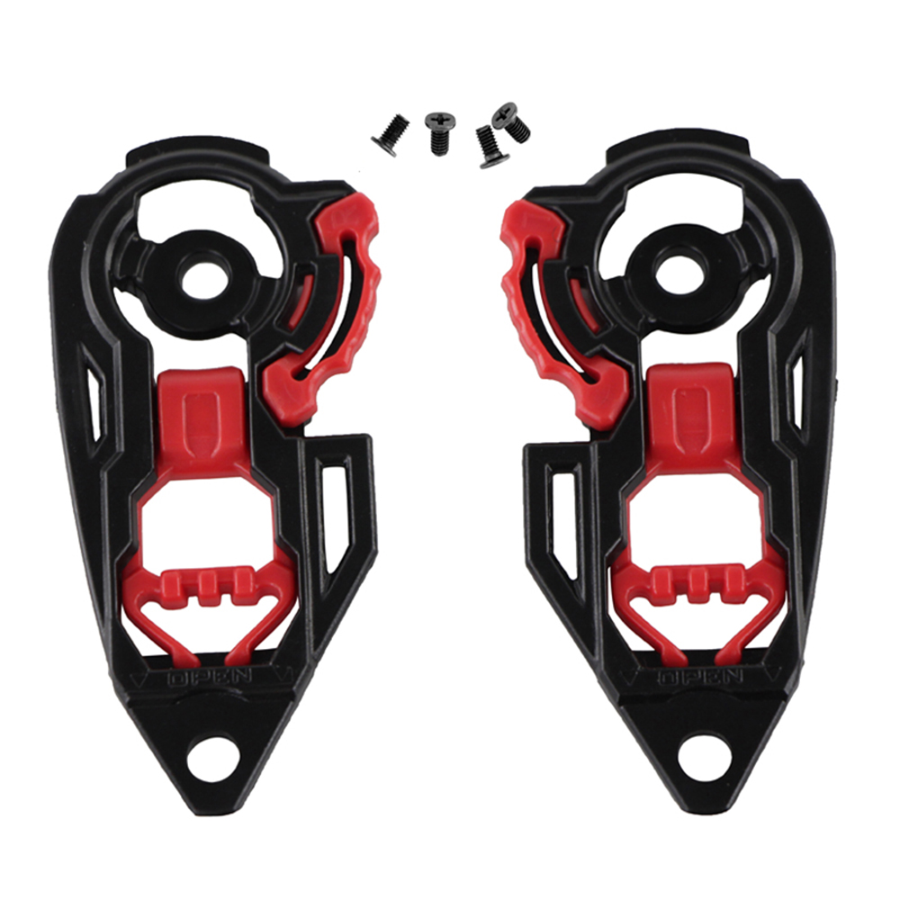 Motorcycle Gear Deals - Kask Kalkanı Visor Dişli Plaka Seti,