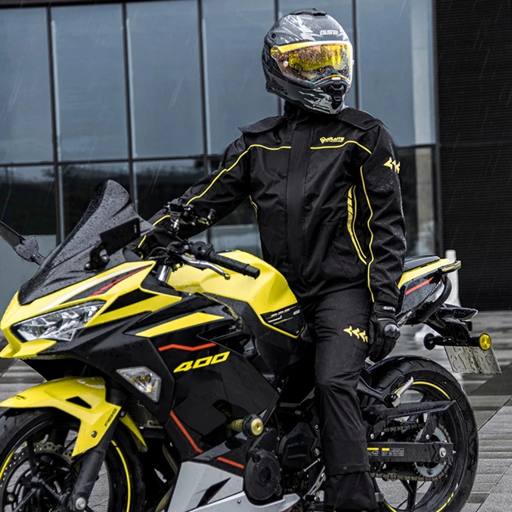 Motorcycle Rain Suit - Sulaite Motosiklet Yağmurluk Yağmurluk Takımı Su
