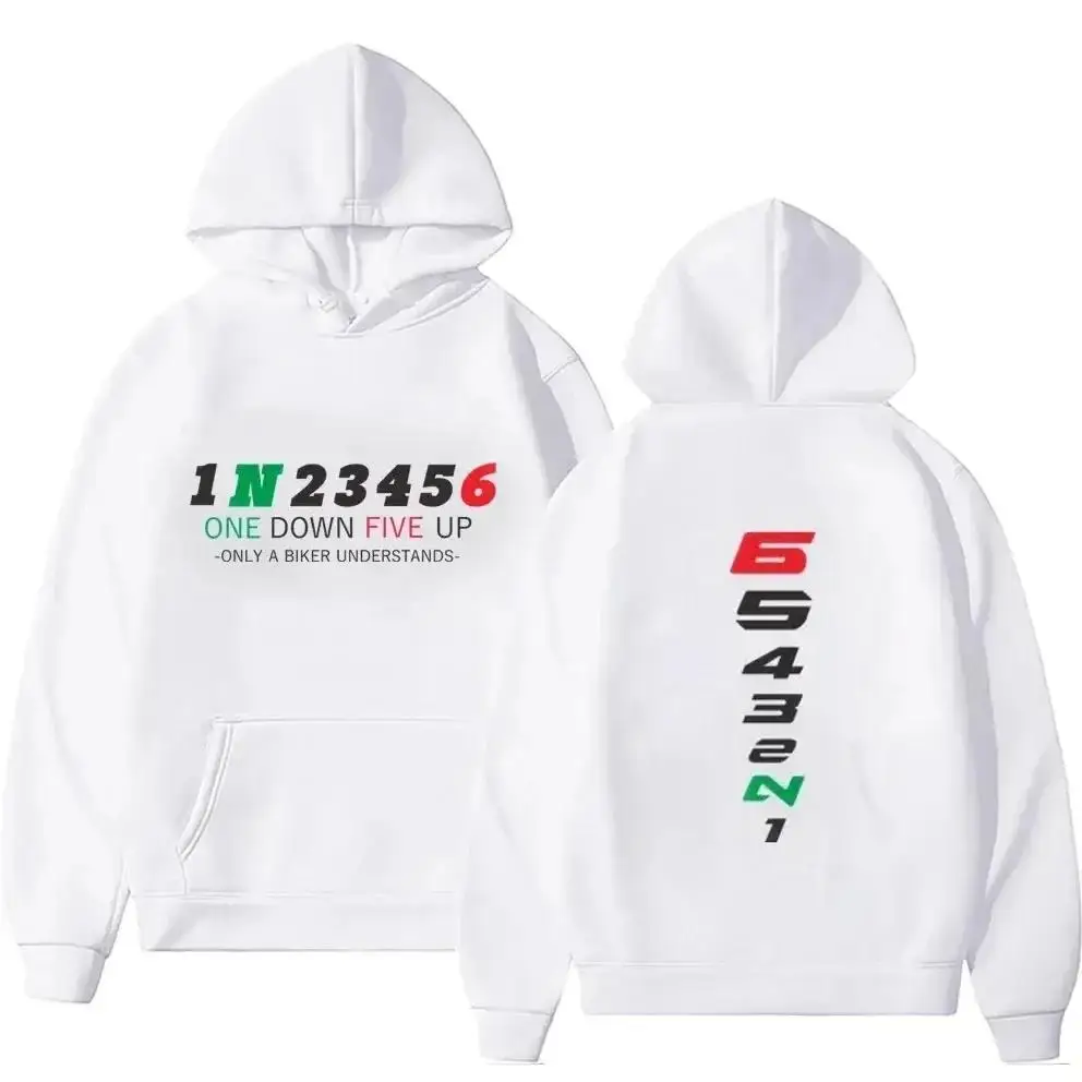 Motorcycle Gear Hoodie - Erkek Kapüşonlular Erkek Kazak Giyim Büyük
