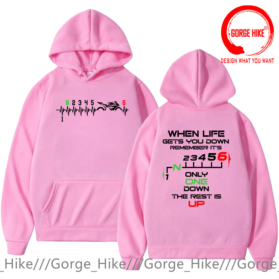 1N23456 Motosiklet Vites Değiş - Motorcycle Gear Hoodie incelemesi ve fiyatı