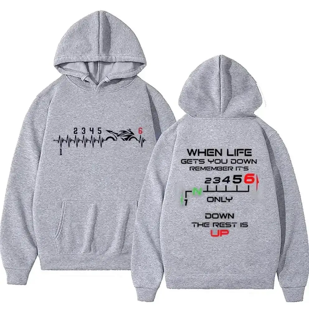 Erkek Kapüşonlu Üstler Erkek K - Motorcycle Gear Hoodie incelemesi ve fiyatı