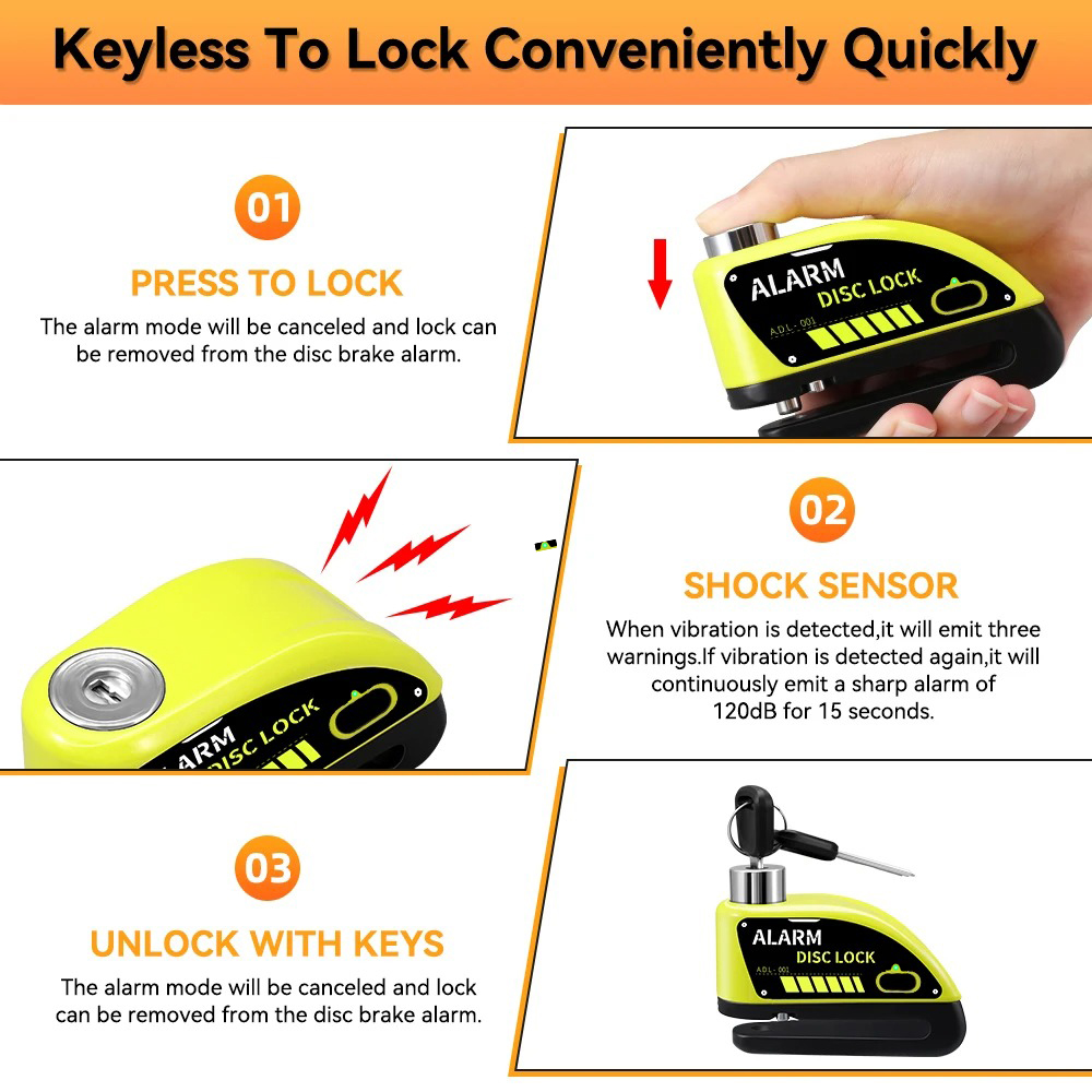 Extractme Motosiklet Kilidi 11 - Disc Lock Brake incelemesi ve fiyatı