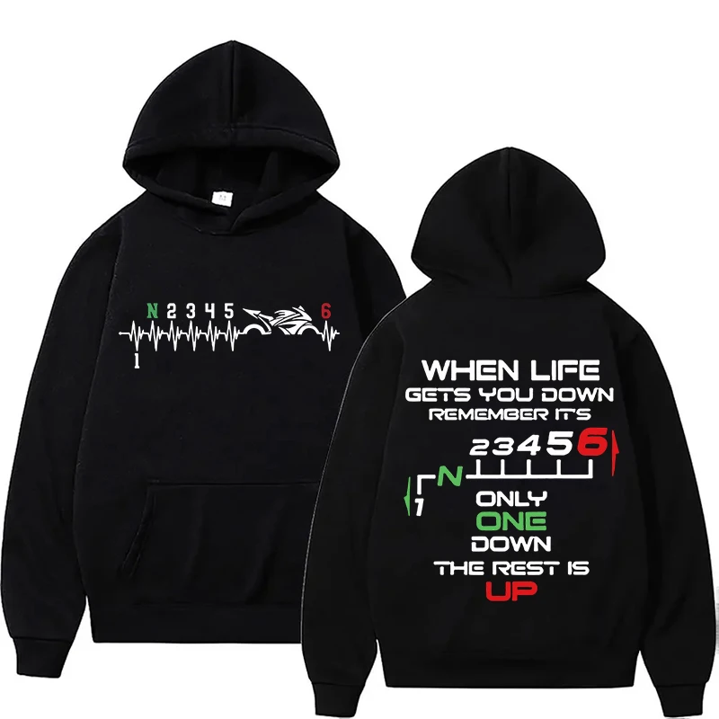 Yeni 1N23456 Motosiklet Dişli  - Motorcycle Gear Hoodie incelemesi ve fiyatı