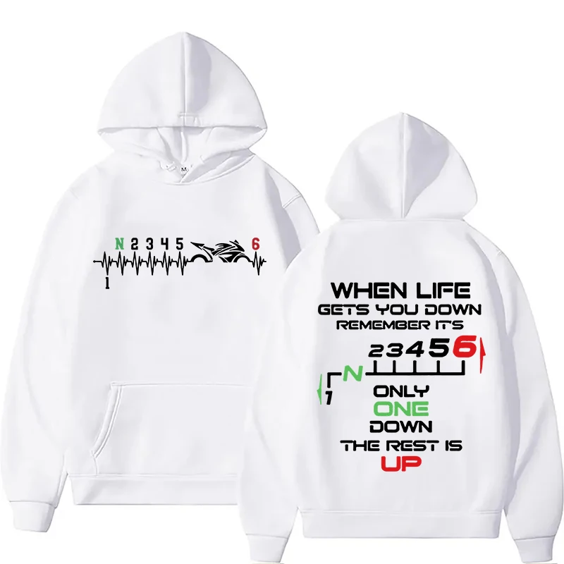 Yeni 1N23456 Motosiklet Dişli  - Motorcycle Gear Hoodie incelemesi ve fiyatı