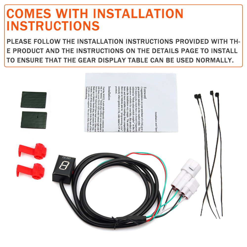 Motosiklet Aksesuarları Dişli  - Gear Indicator Display incelemesi ve fiyatı