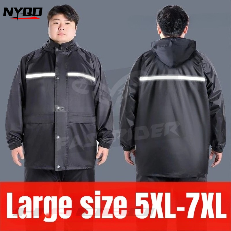 6XL 7XL 8XL Motosiklet Sürüşü  - Motorcycle Rain Suit incelemesi ve fiyatı