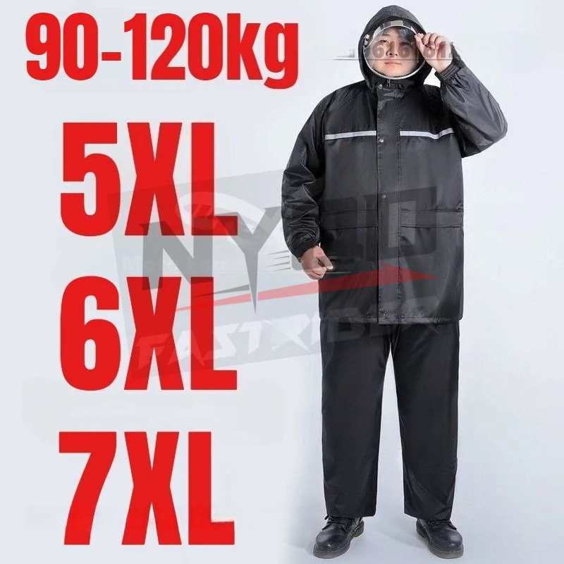 6XL 7XL 8XL Motosiklet Sürüşü  - Motorcycle Rain Suit incelemesi ve fiyatı