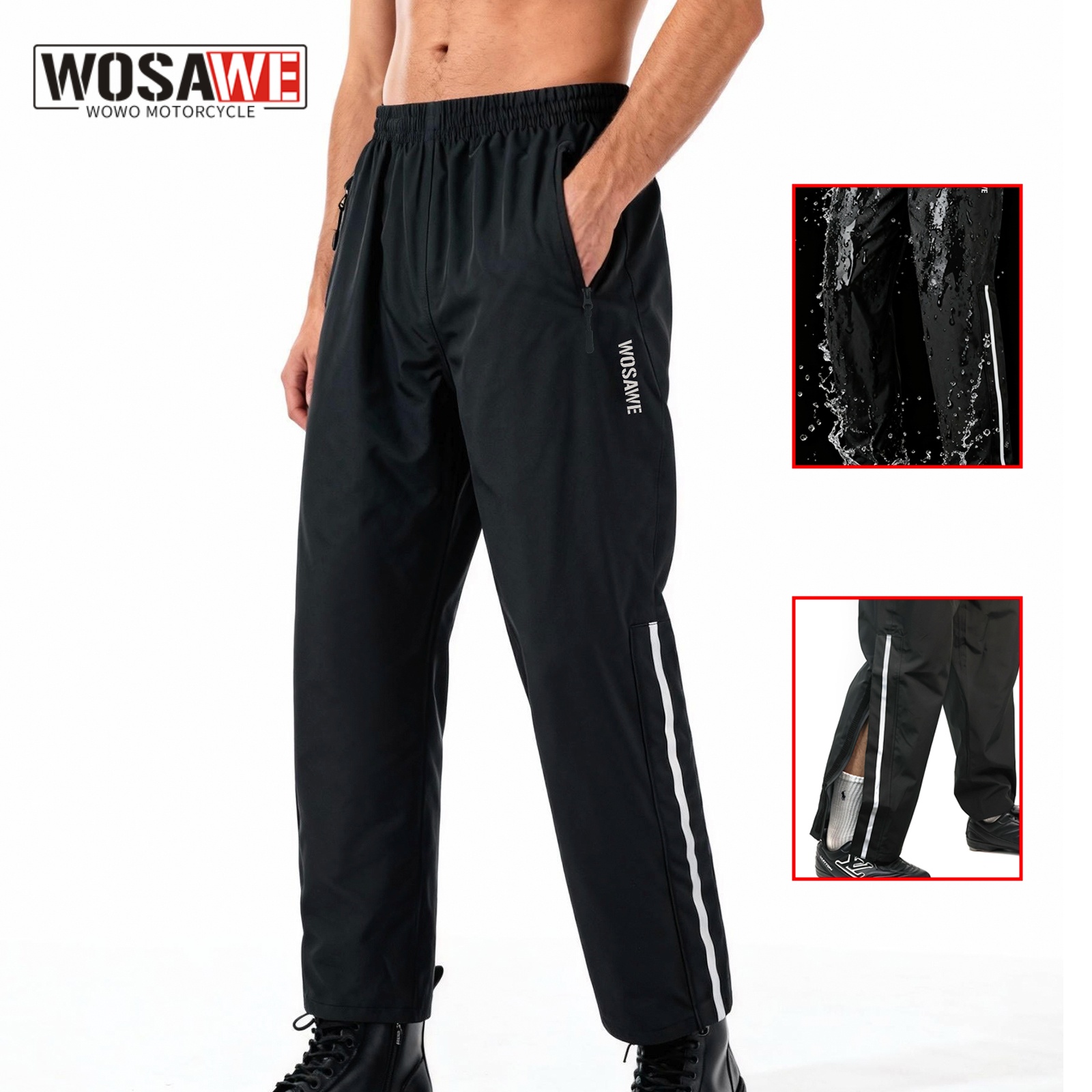 WOSAWE Motosiklet Yağmur Geçir - Motorcycle Rain Suit incelemesi ve fiyatı