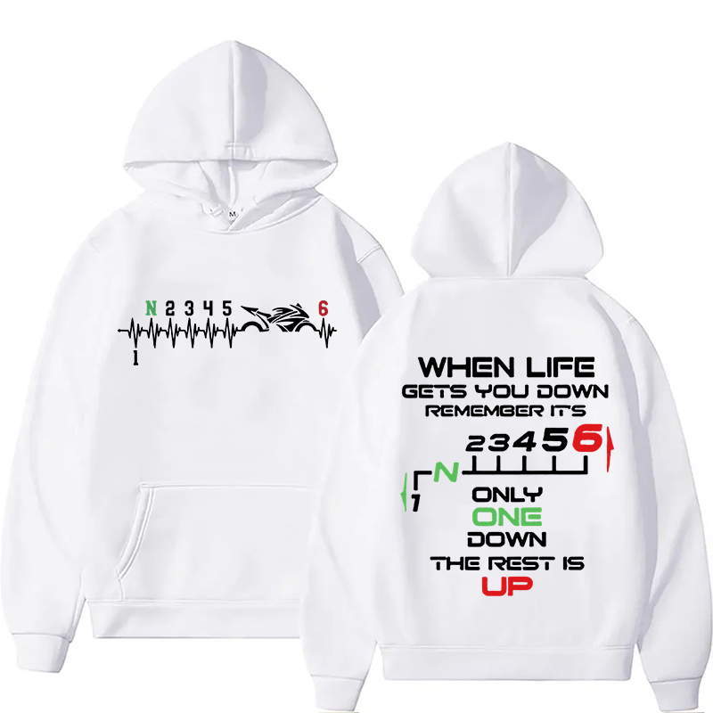 Yeni 1N23456 Motosiklet Vitesl - Motorcycle Gear Hoodie incelemesi ve fiyatı