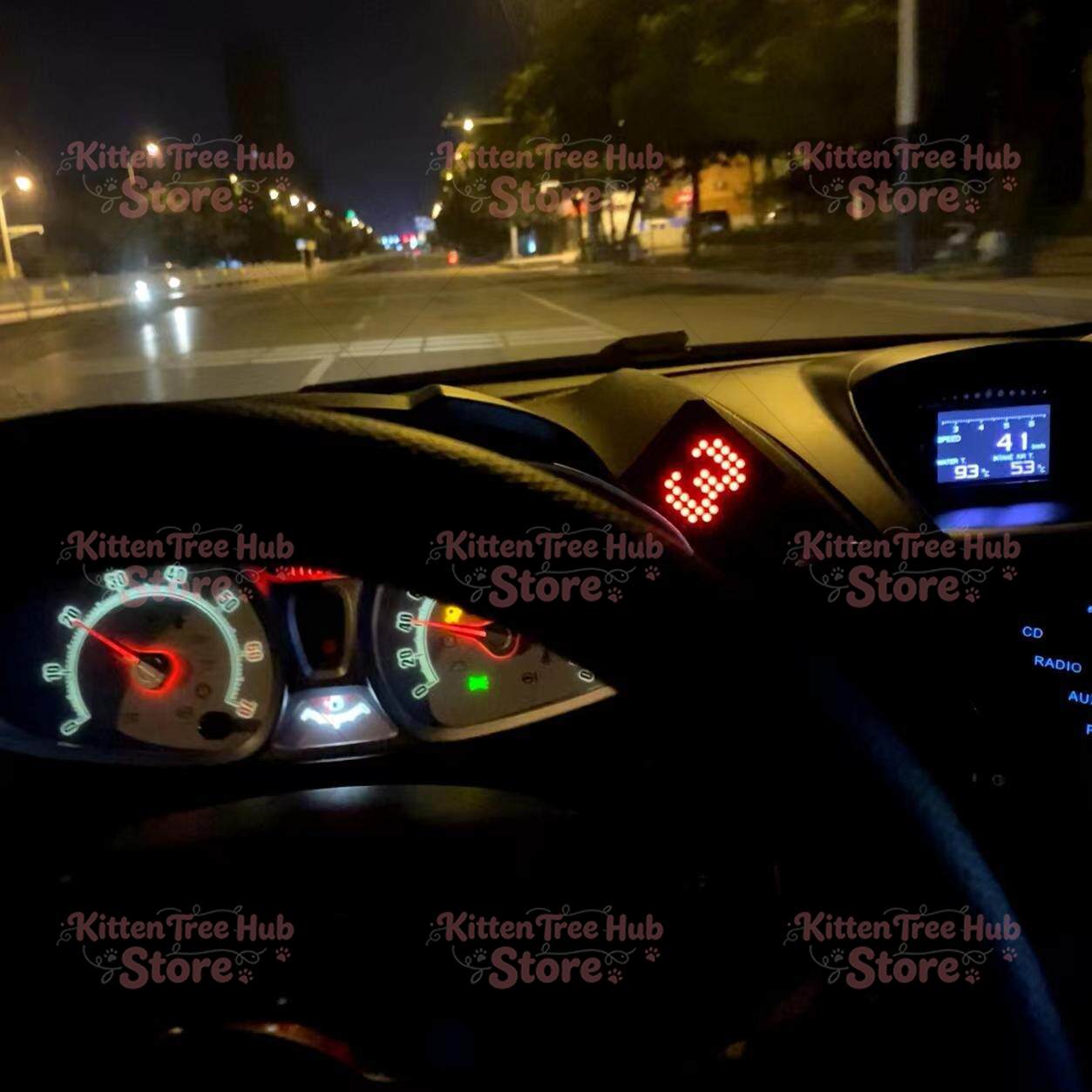 Evrensel Yarış Ekipmanı Göster - Gear Indicator Display incelemesi ve fiyatı