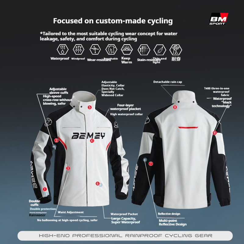 Erkekler için Motosiklet Yağmu - Motorcycle Rain Suit incelemesi ve fiyatı